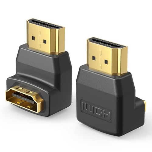 Amazon | VCE HDMI L字 コネクタ 90度+270度セット L型 HDMI 延長 4K